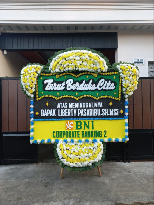 Papan Bunga Duka di Sepinggan