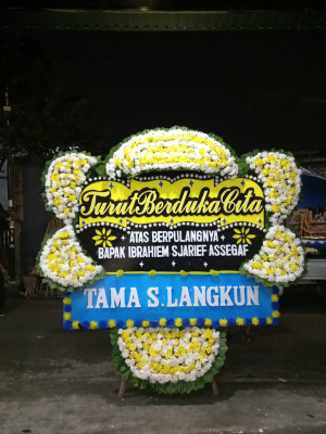 Papan Bunga Duka di Sepinggan