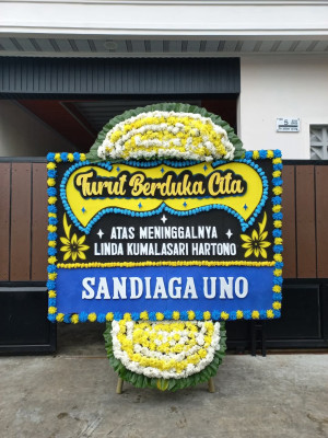 Papan Bunga Duka di Sepinggan